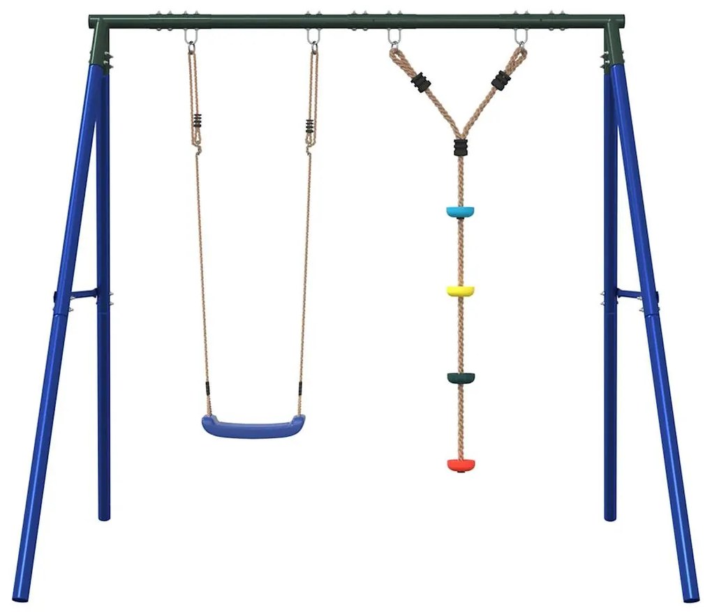 Conjunto de baloiço p/ exterior c/ um baloiço e corda de discos