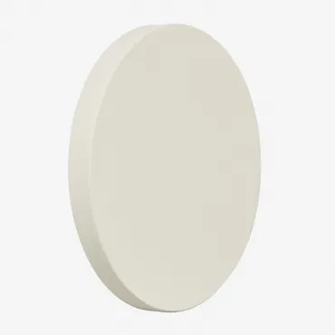 Aplique De Parede Led Em Aço Inoxidável Arizona Gardénia Branco & Ø18 Cm - Sklum