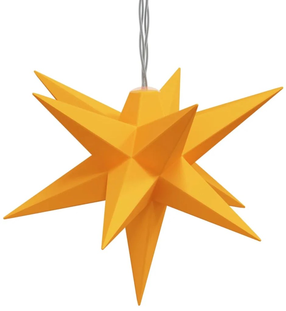 Luzes de Natal 10 LEDs 10 cm amarelo