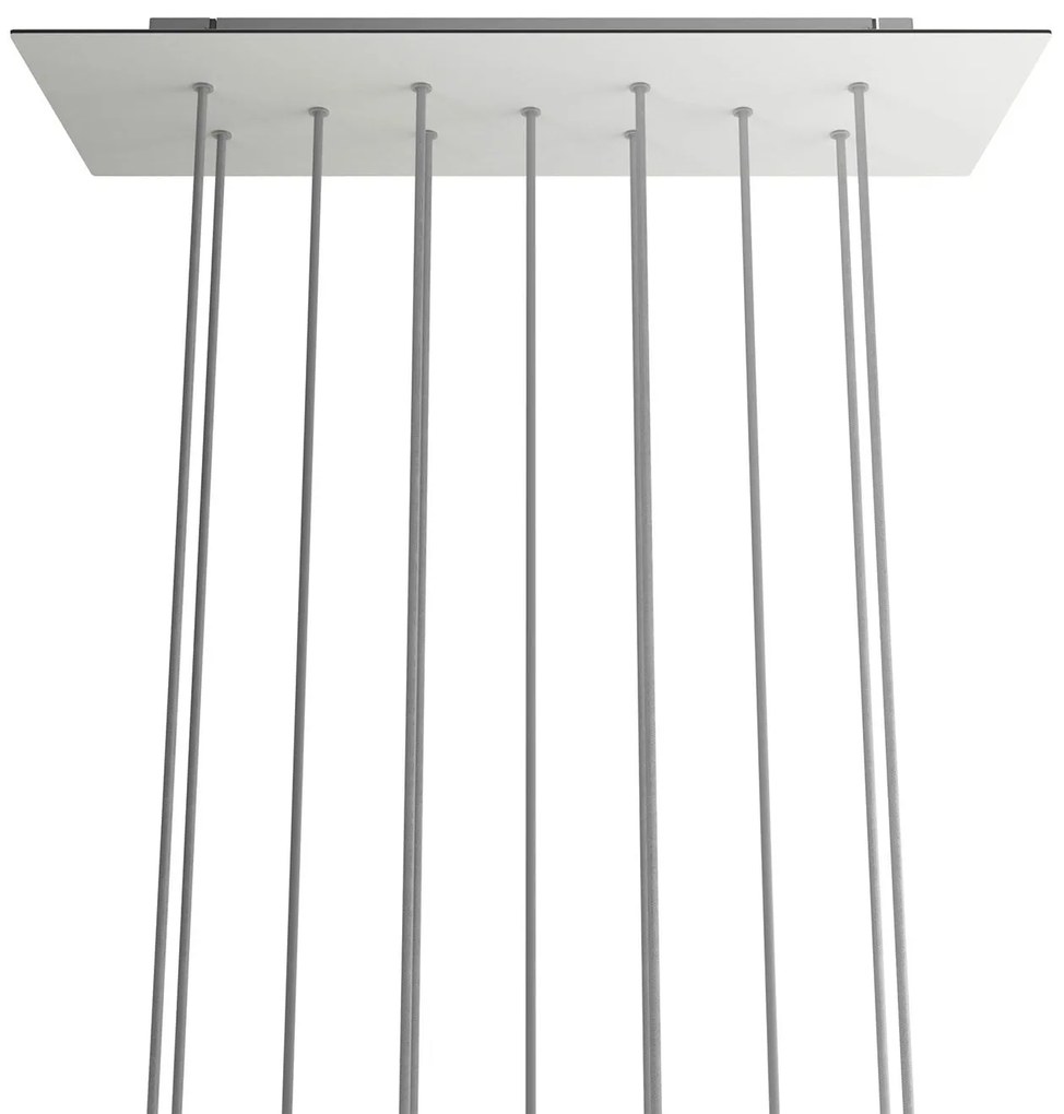 Kit de rosácea de teto retangular Rose-One XXL de 11 furos, 675 x 225 mm