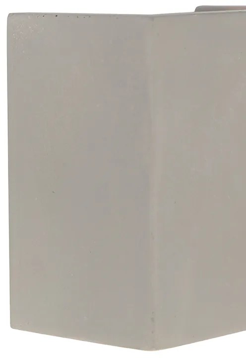 LED Candeeiro de parede inteligente em concreto com efeito de luz Incl. WiFi G9 - Meave Industrial