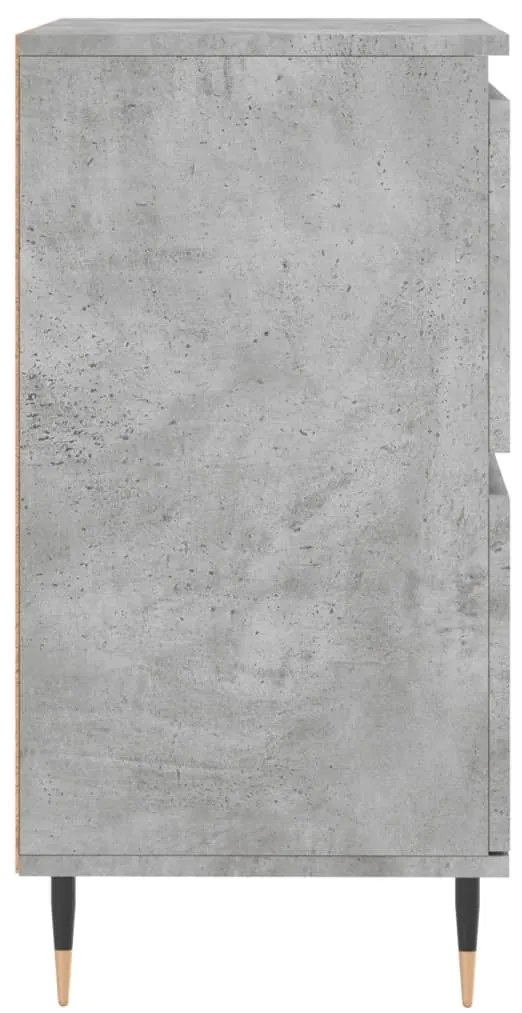 Aparador 60x35x70 cm derivados de madeira cinzento cimento