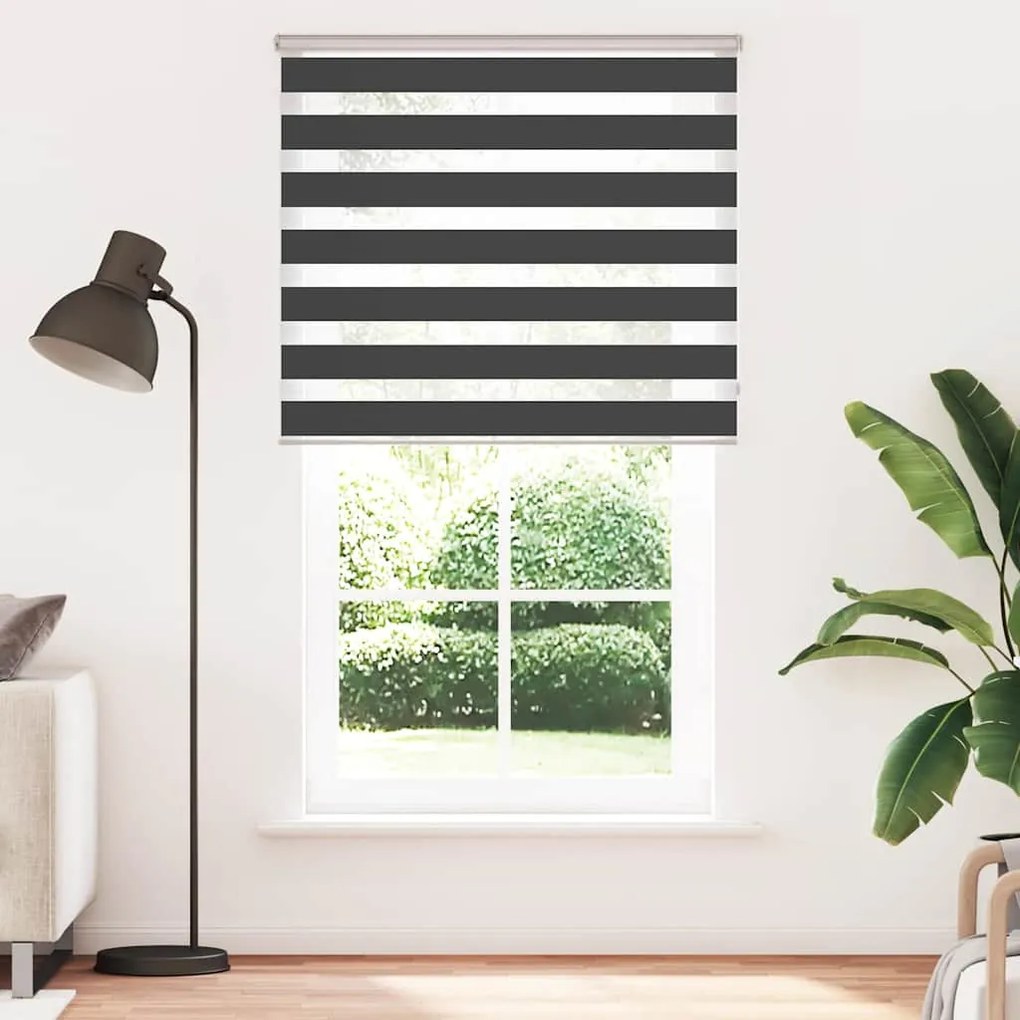 Cortina de zebra 125x200 cm largura do tecido 120,9cm poliéster