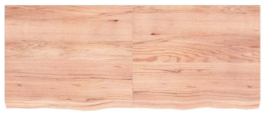Prateleira de parede 120x50x(2-6) cm carvalho tratado castanho