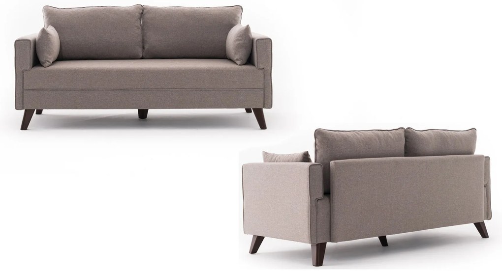 Sofá de 2 Lugares Bella – Creme – 177x85x81 cm