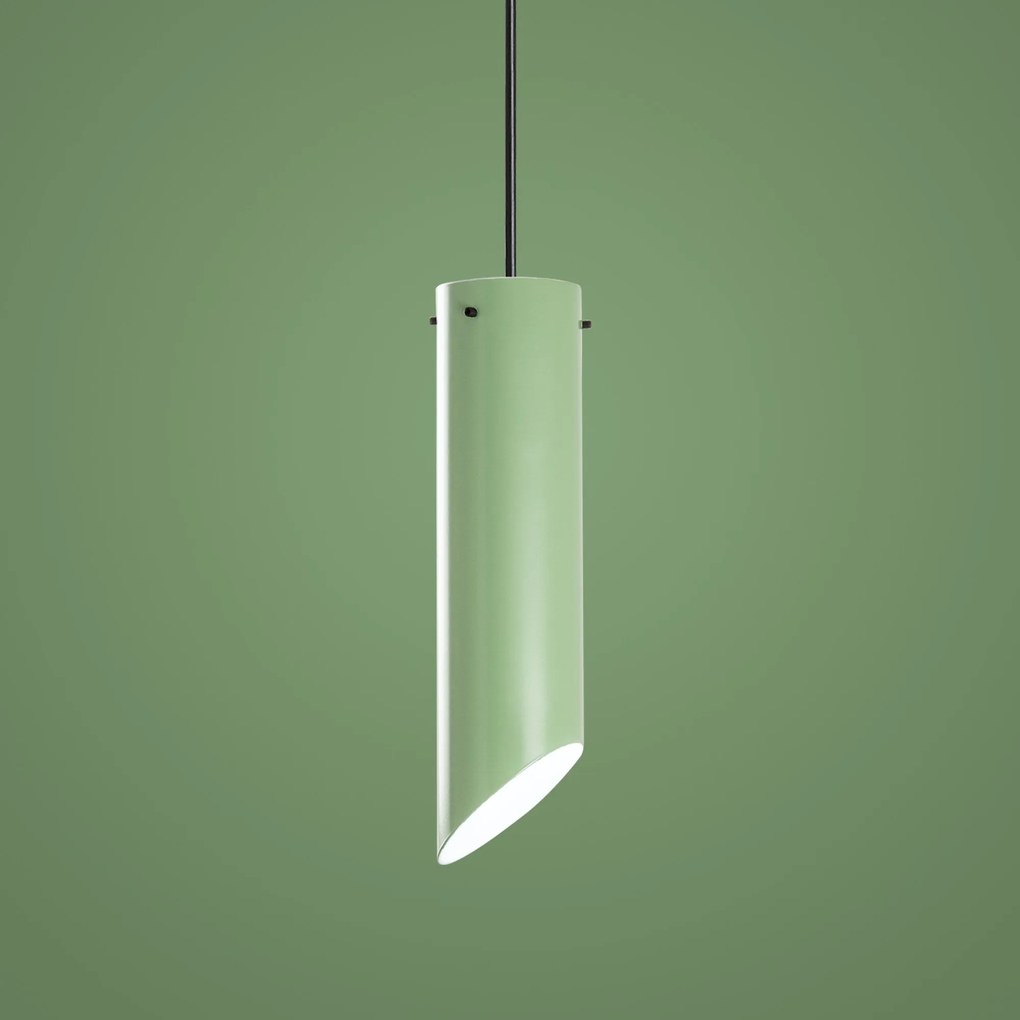 Candeeiro de Teto Kesıkboru – Mint – Ø8 h:28 cm