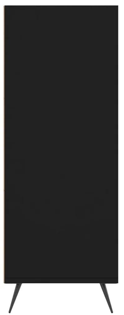 Estante 69,5x32,5x90 cm derivados de madeira preto