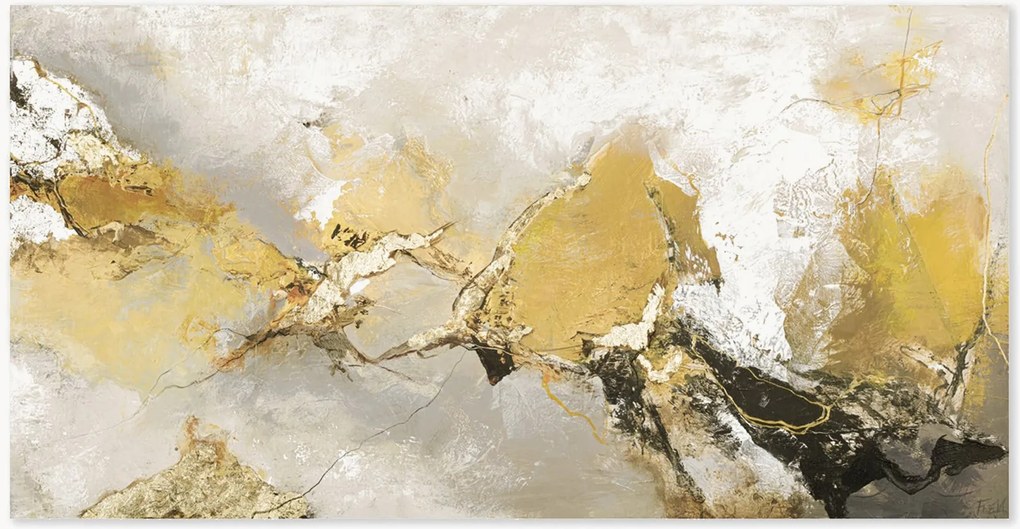 Quadro em tela pintado à mão Hurricane
