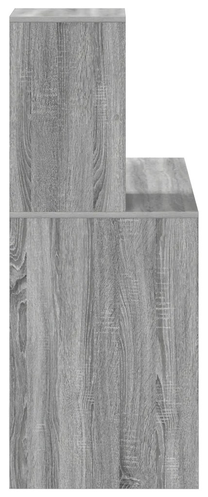 Mesa de Escrita Cinzenta Cinzento Sonoma Aglomerado de partículas