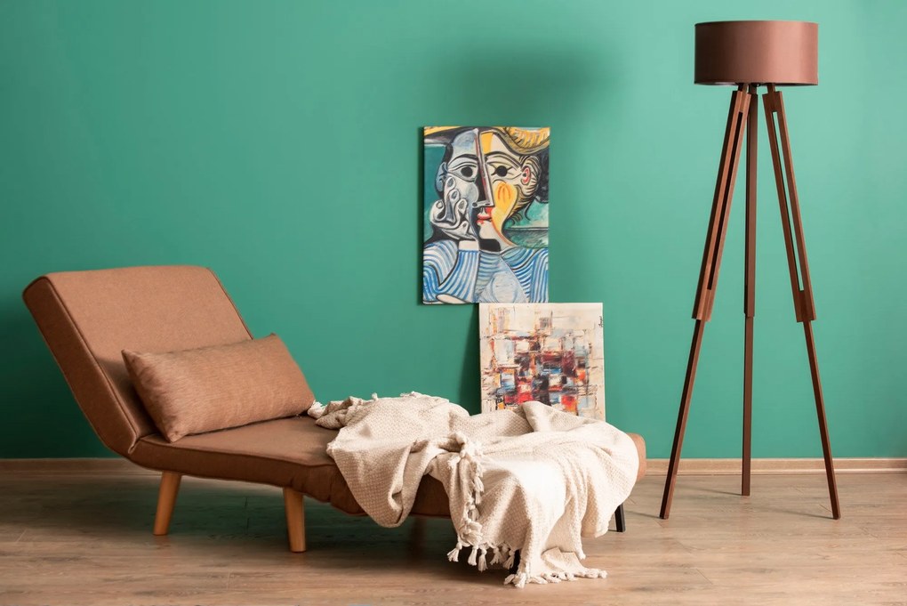Sofá-Cama 1 Lugar Folde – Castanho – 180 x 80 cm