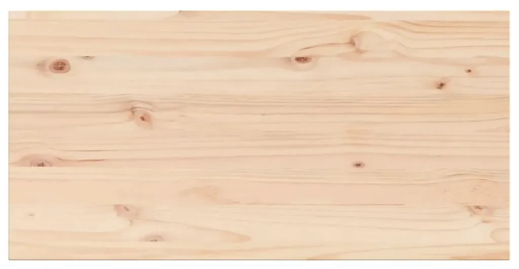 Tampos de mesa retangulares 4 pcs 90x45x2,5 cm pinho maciço