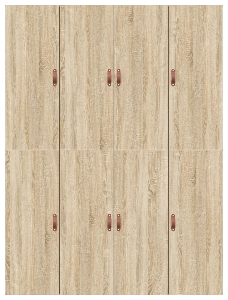 Estrutura de Cama de Armazenamento Carvalho Sonoma 140x190 cm