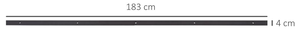 67T/183cm Ferragens para Porta Corredeira Kit de Acessórios para Porta