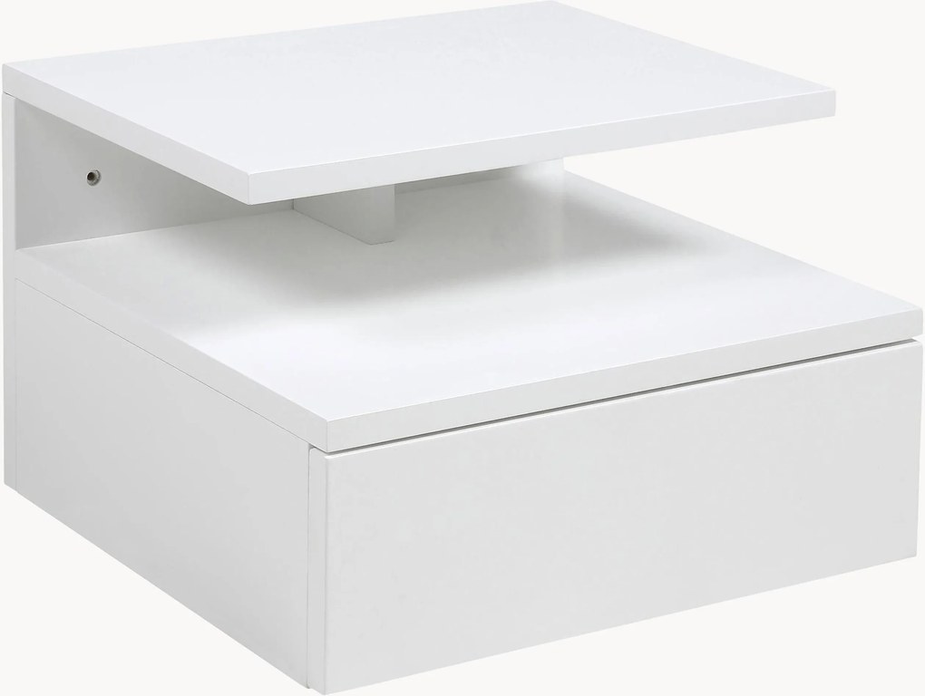 Mesa de cabeceira de parede com gaveta Ashlan