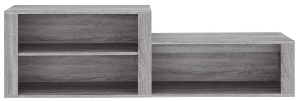 Sapateira 150x35x45 cm derivados de madeira sonoma cinza