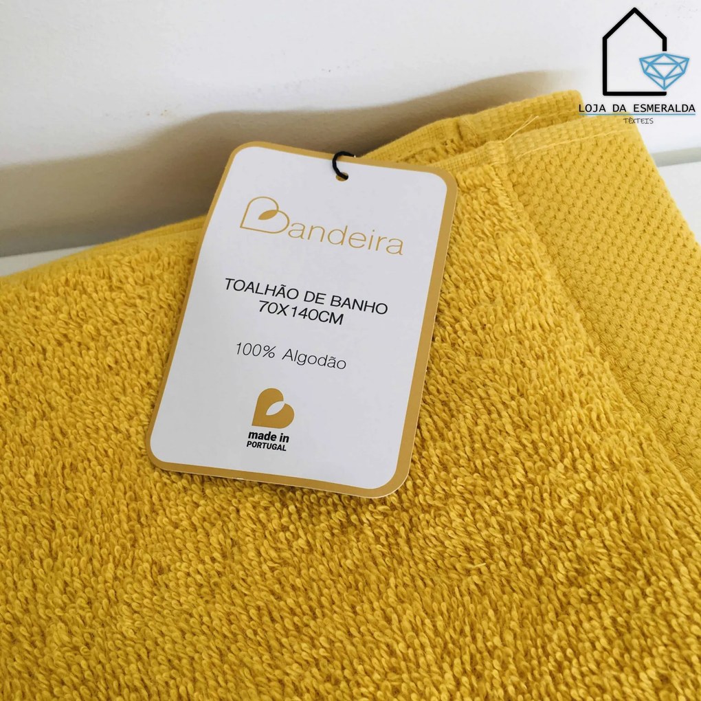 Toalhas Amarelo Torrado - Toalhão 70x140 cm