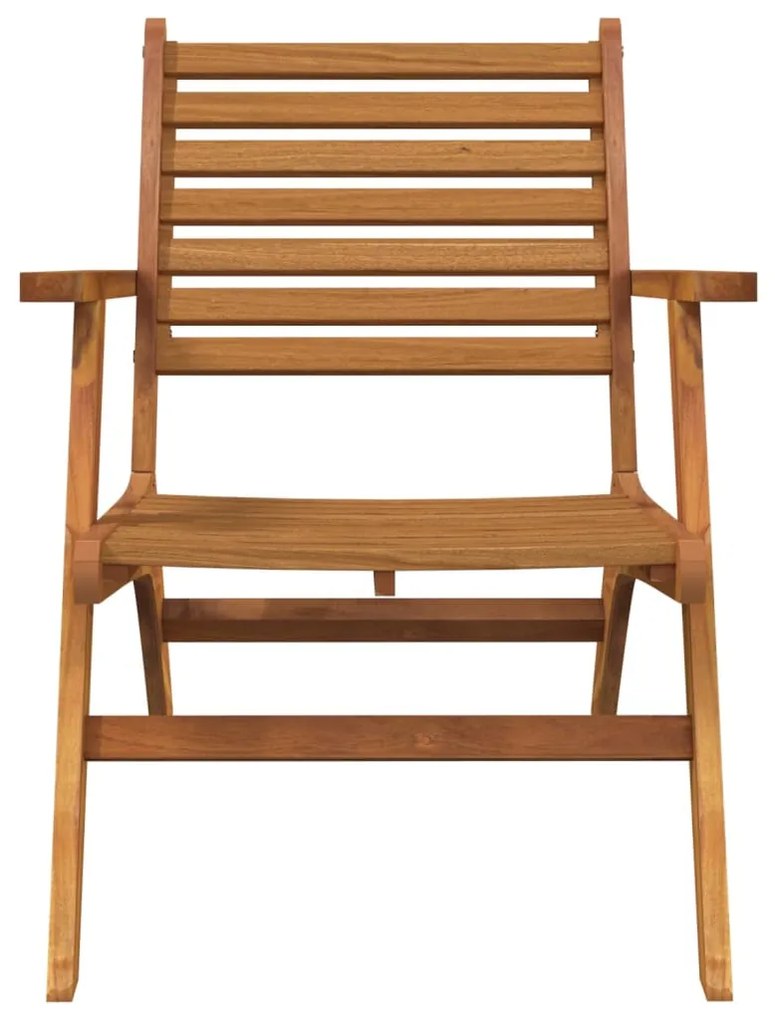 Cadeiras de jardim 2 pcs madeira de acácia maciça