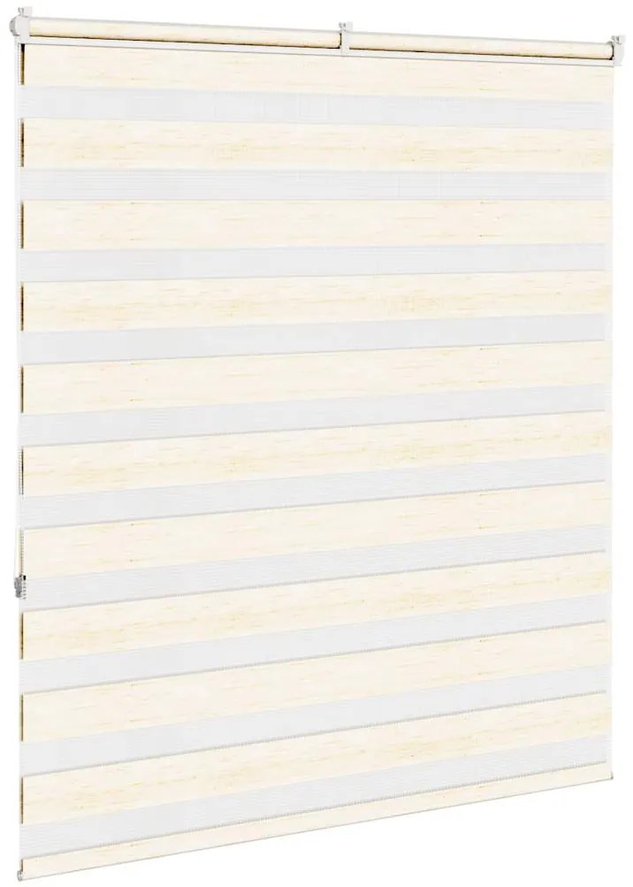 Cortina de zebra 130x150 cm largura do tecido 125,9cm poliéster