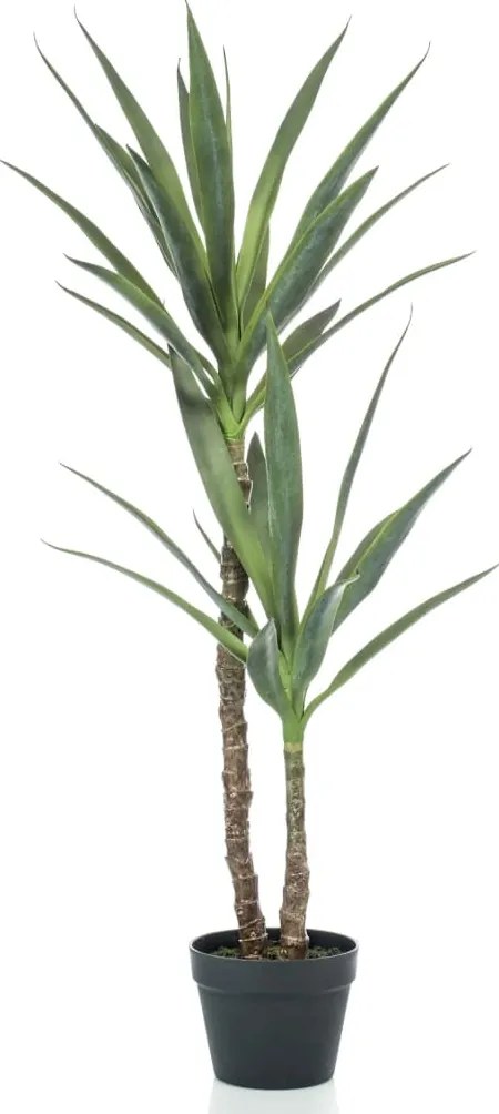 435915 Emerald Yucca artificial em vaso 110 cm