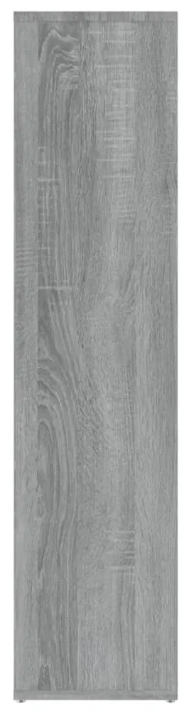 Estante 50x25x106 cm cinzento sonoma