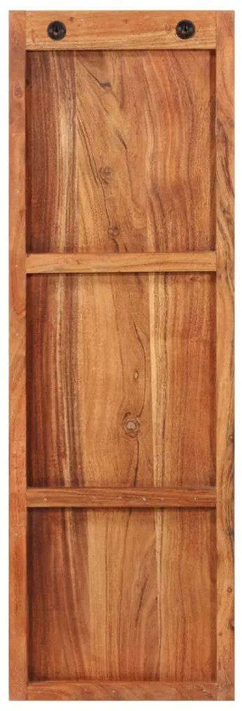 Bengaleiros parede 2 pcs 36x3x110 cm madeira de acácia maciça