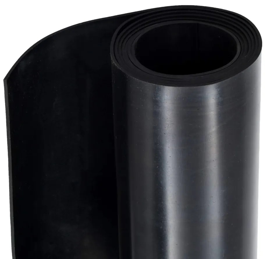 Tapete de borracha antiderrapante liso 1,2x2 m 2 mm