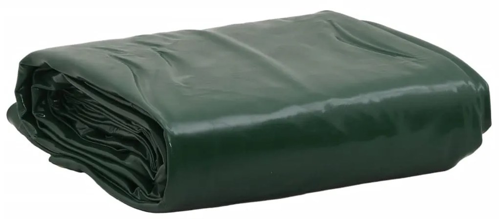 vidaXL Lona 5x5 m 650 g/m² verde
