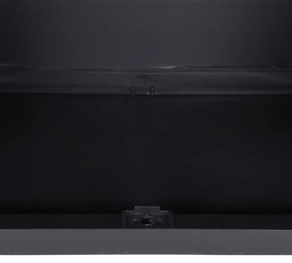 Móvel de arrumação para exterior 65x37x85 PP preto