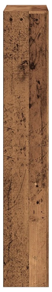 Armário para Sapatos Madeira Velha 80x21x125,5 cm Madeira Engenharia