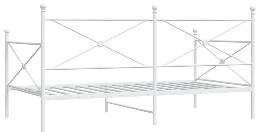 Cama de Dia sem Colchão 100x200 cm aço branco