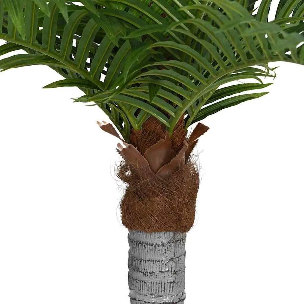 Palmeira artificial 15 folhas 200 cm verde