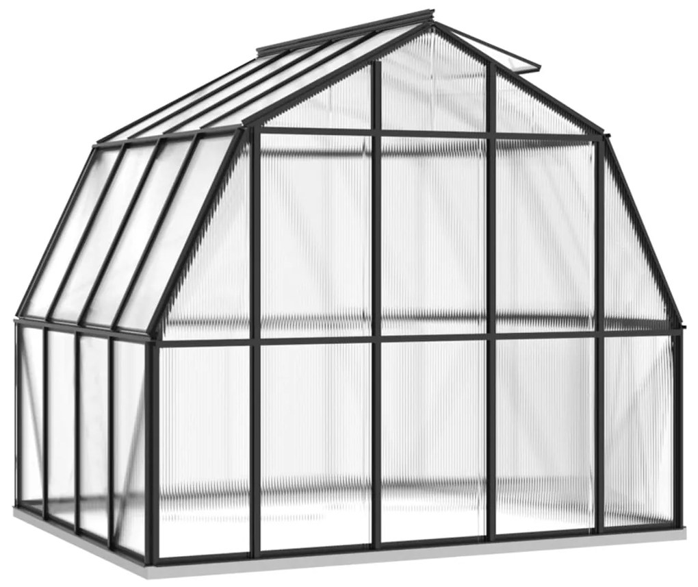 Estufa GreenHouse com Base - 6,43 m² - Estrutura em Aluminio e Aço