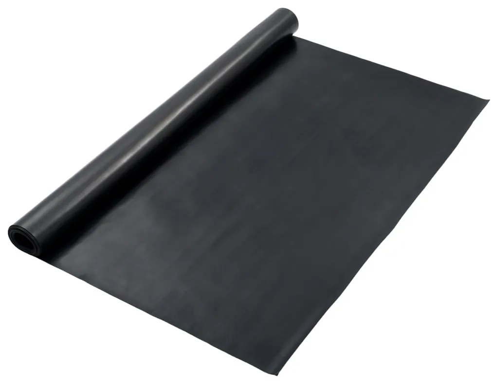 Tapete de borracha antiderrapante liso 1,2x2 m 1 mm