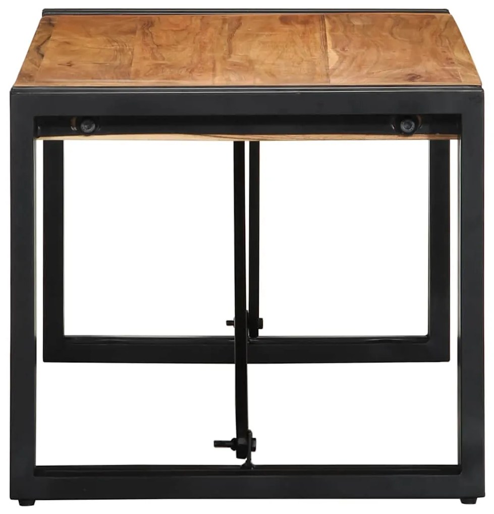 Mesa de centro 80x40x35 cm madeira de acácia maciça
