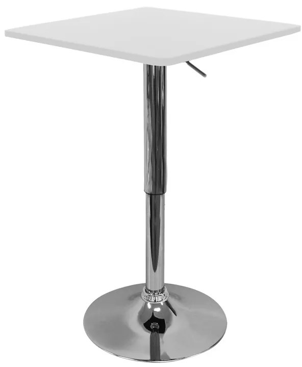 Mesa Zilix Quadrada 60 cm - Branco