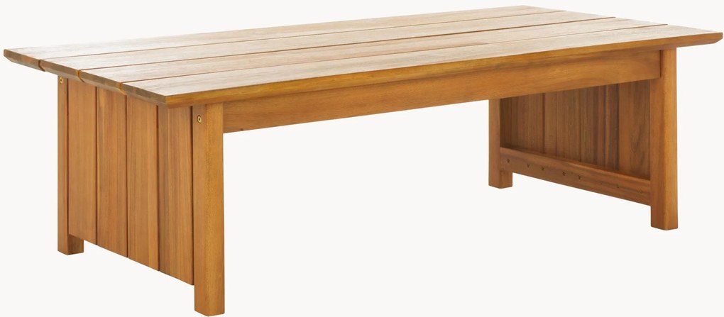 Mesa de centro em madeira de acácia para jardim Kento