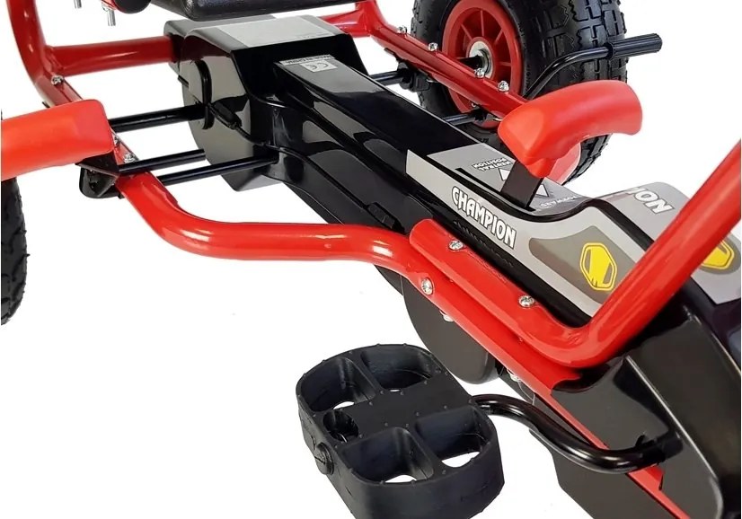 KART A PEDAIS PARA CRIANÇAS DE 3 A 8 ANOS VERMELHO