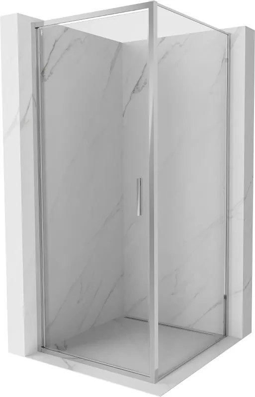 Mexen Exo cabine de duche de abrir 85 x 85 cm, transparente, cromada - 817-085-085-01-00