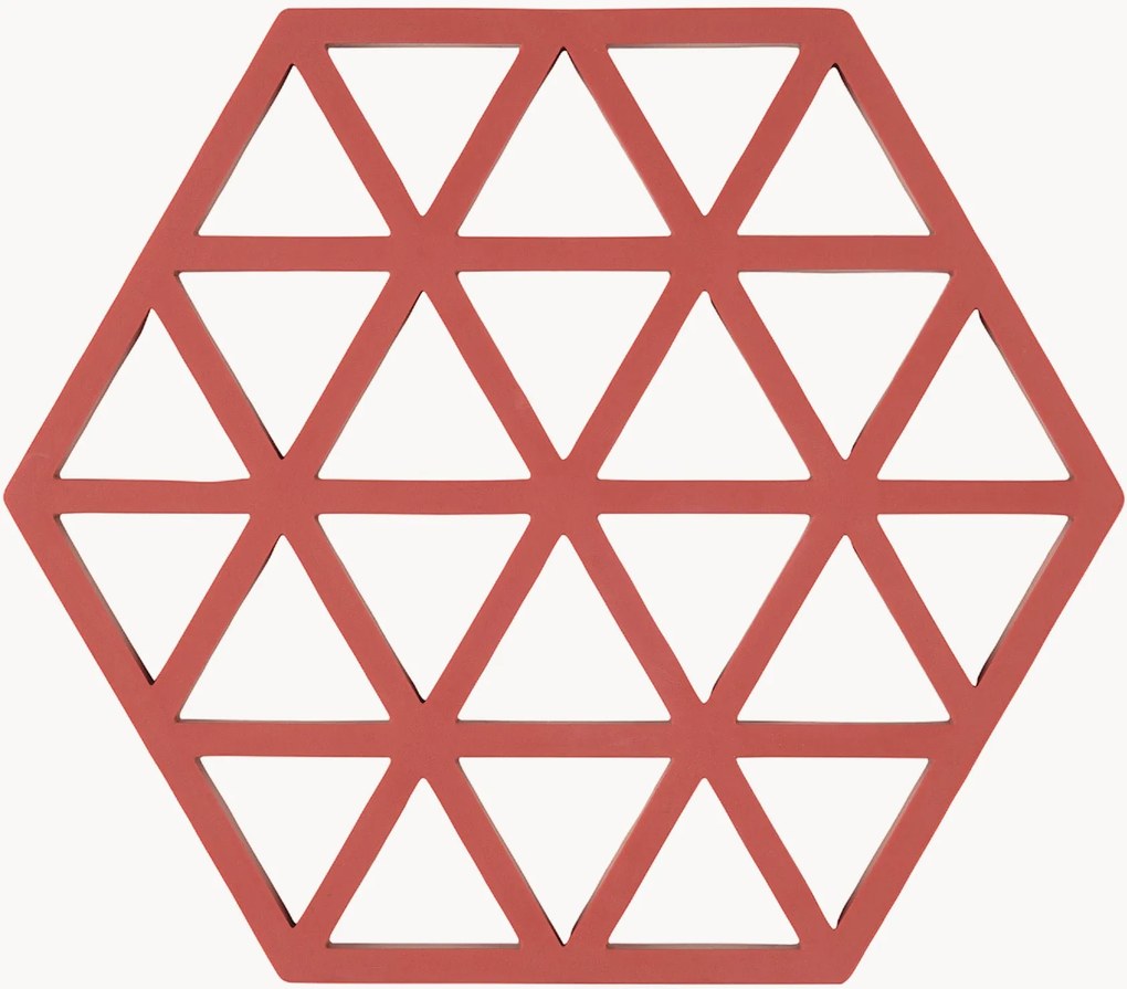 Bases para copos de silicone Triangles, conjunto de 6