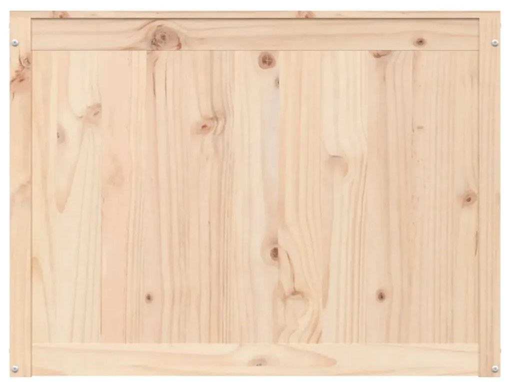 Caixa para roupa 88,5x44x66 cm madeira de pinho maciça