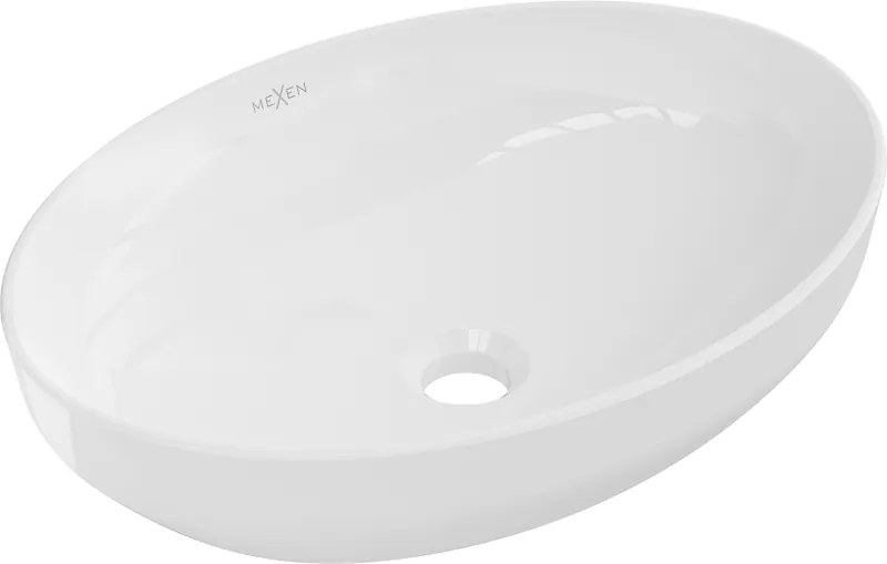 Mexen Cornelia lavatório de bancada 50 x 37 cm, branco - 21885000