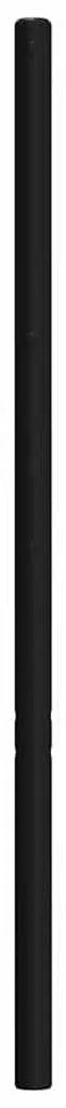 Cabeceira de cama 100 cm metal preto
