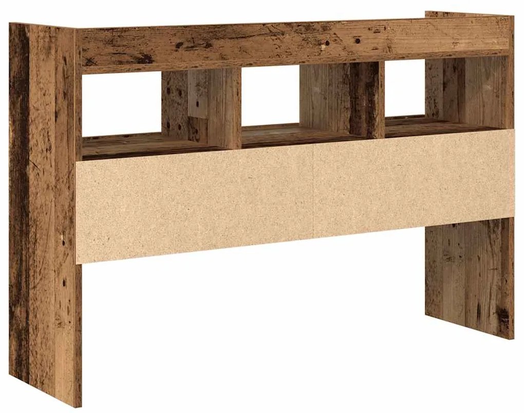 Aparador madeira velha 105x30x70 cm madeira trabalhada