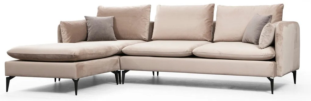 **** Sofá de Canto Felix – Bege – 289 cm x 186 cm
**