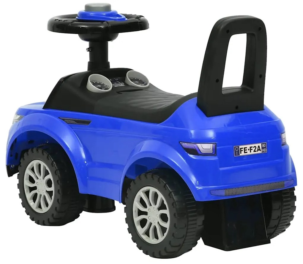 Carro de passeio azul