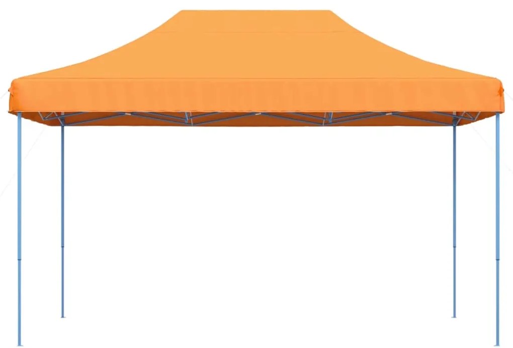 Tenda para festas pop-up dobrável 440x292x315 cm laranja