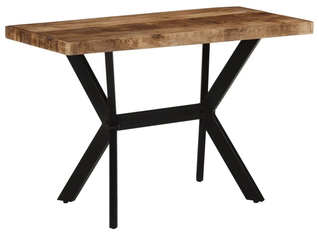 Mesa de jantar 110x55x75 cm madeira de mangueira maciça