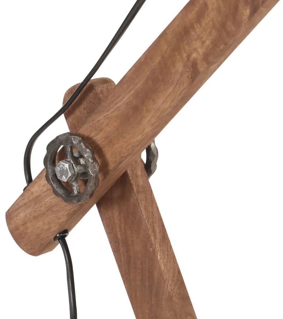 Candeeiro secretária industrial redondo 58x18x90cm E27 bronze