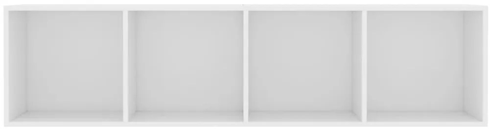 Estante/móvel de TV 143x30x36 cm branco