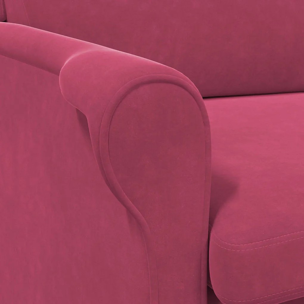 Poltrona Vinho vermelho tinto Standard